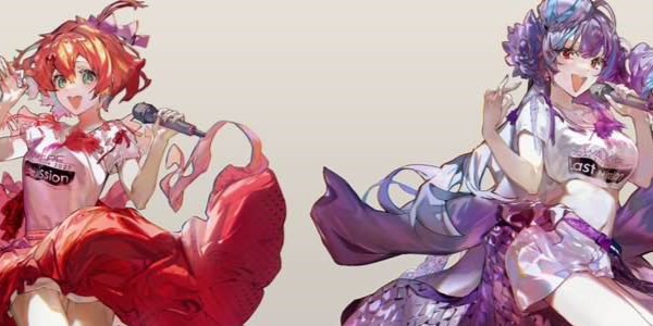  『マクロスΔ』 渋谷TSUTAYA衣装点寄贈　ライブ衣装イラスト(2024)